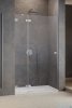 Radaway Essenza Pro Brushed Nickel Dwj drzwi wnękowe 110cm lewe  szczotkowany nikiel 10099110-91-01L